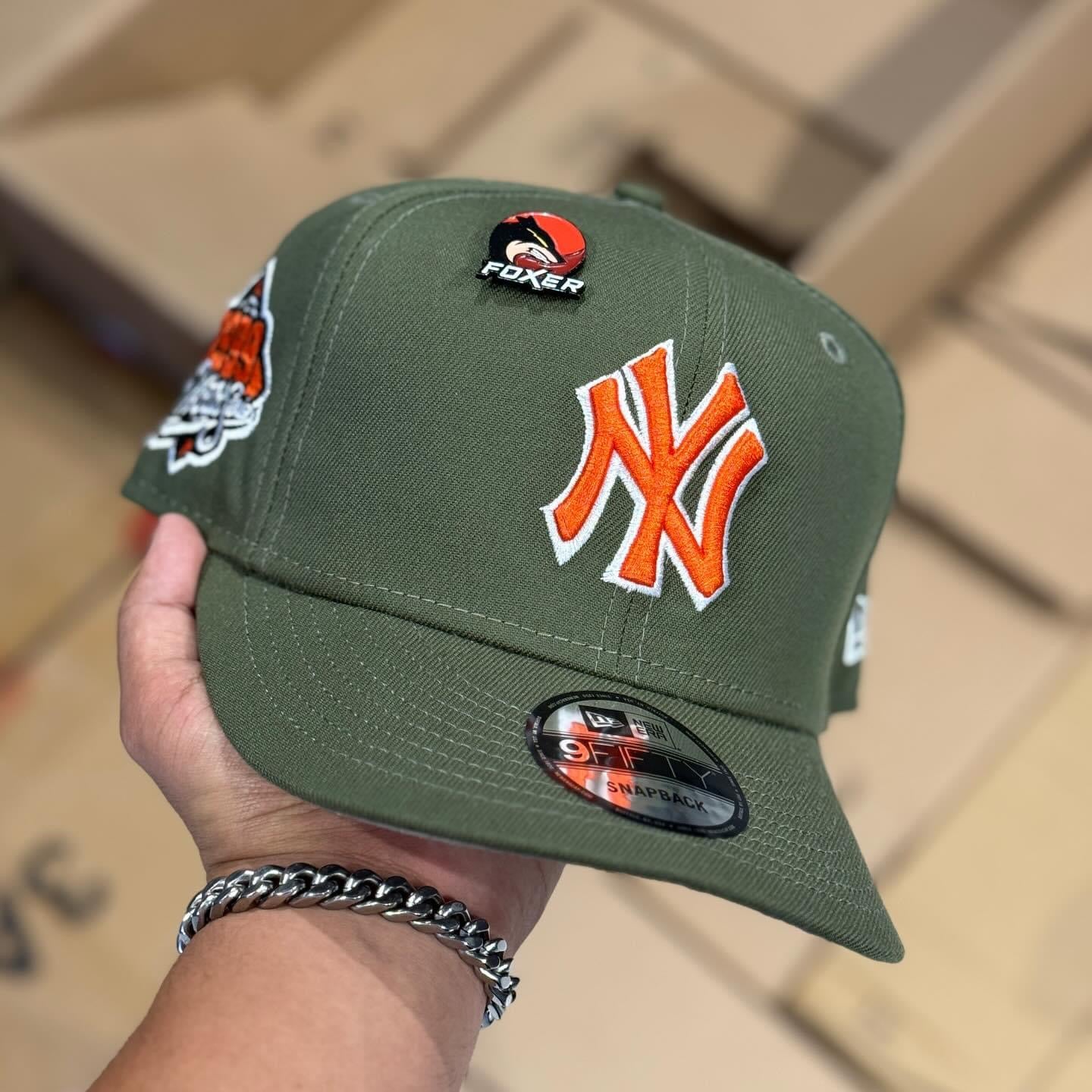 9FIFTY NY YANKEES OLIVE GREEN/ORANGE