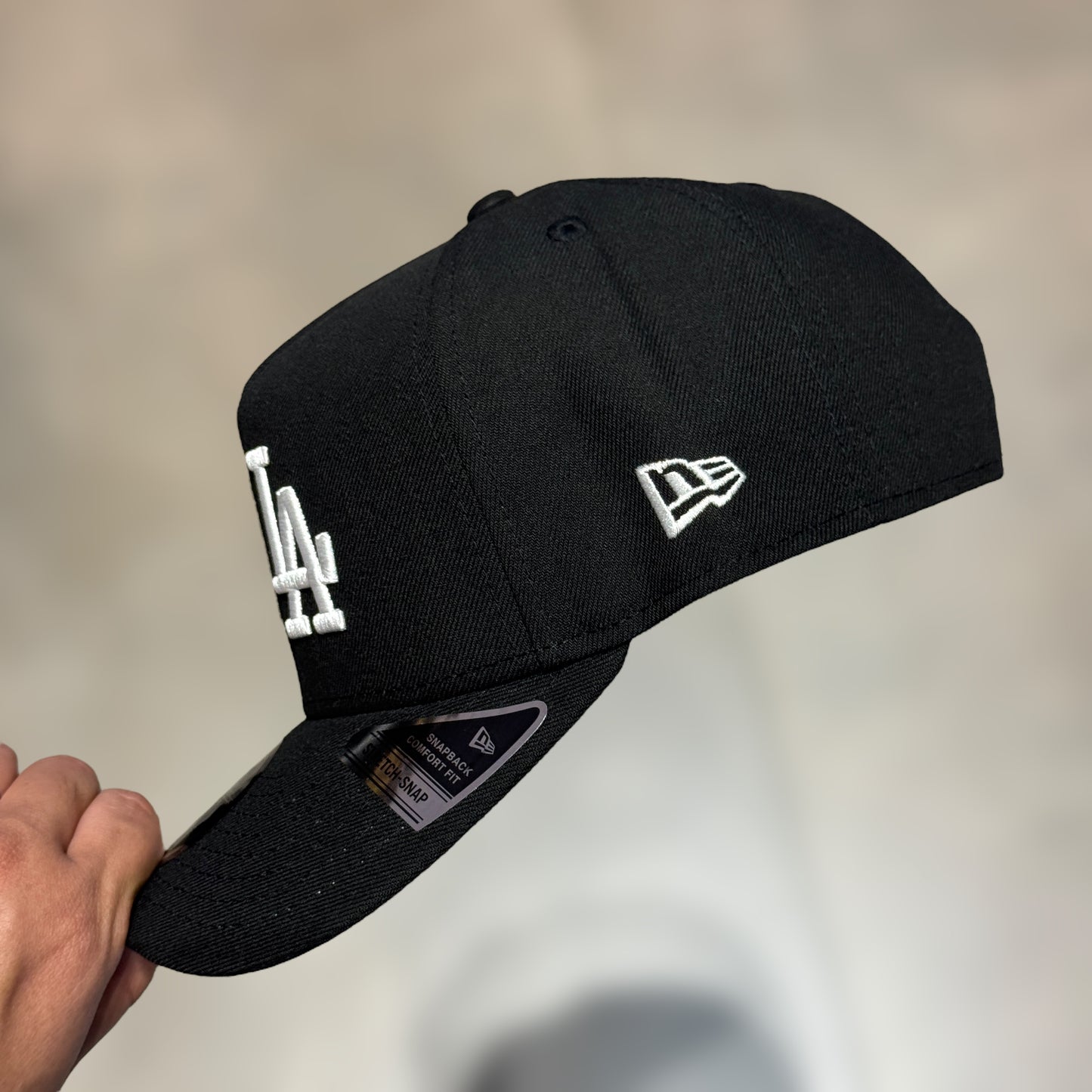 9FIFTY DUAL LOGO YANKEES& DODGERS BLACK WHITE