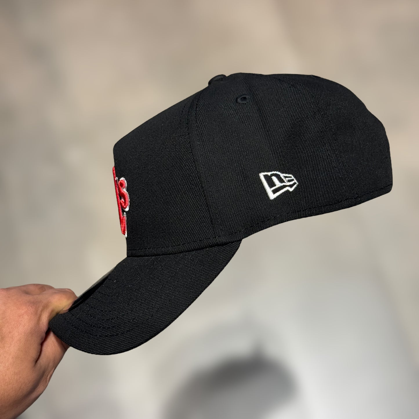 9FORTY A FRAME OAKLAND ATHLETICS BLACK RED LOGO WS 1989
