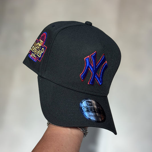 9FORTY A FRAME NY YANKEES BLACK ROYAL BLUE 2024