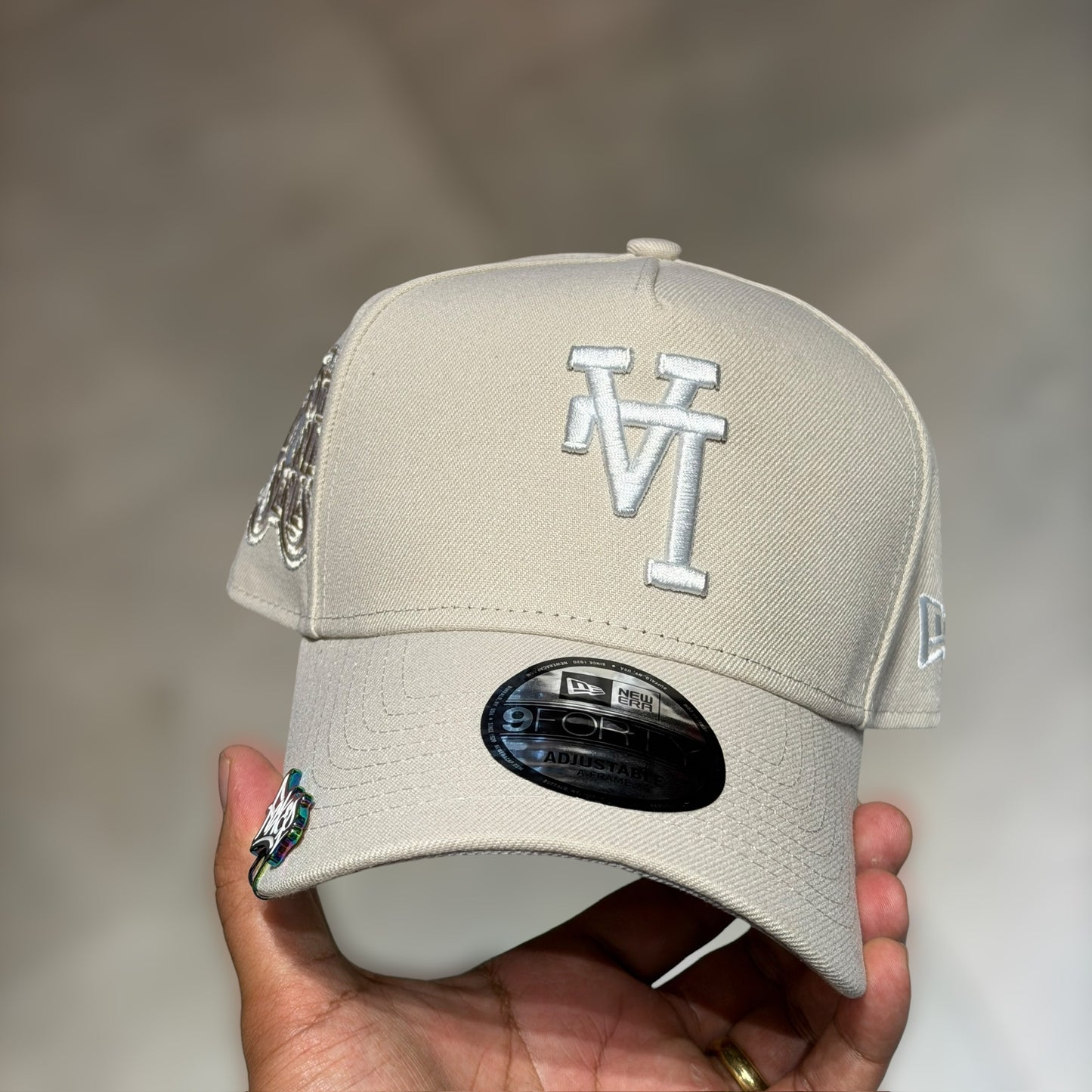 9FORTY A FRAME LA DODGERS BEIGE UPSIDE