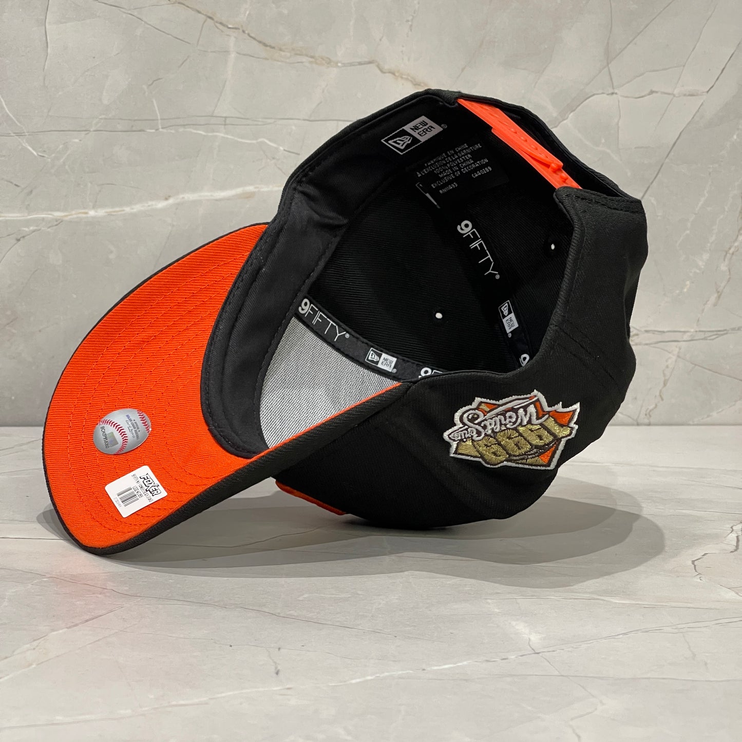 9FIFTY NY YANKEES BLACK/ORANGE WS 1999