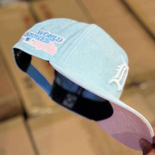 47BRAND CAPTAIN DETROIT TIGER SKYBLUE GAMUZA WS