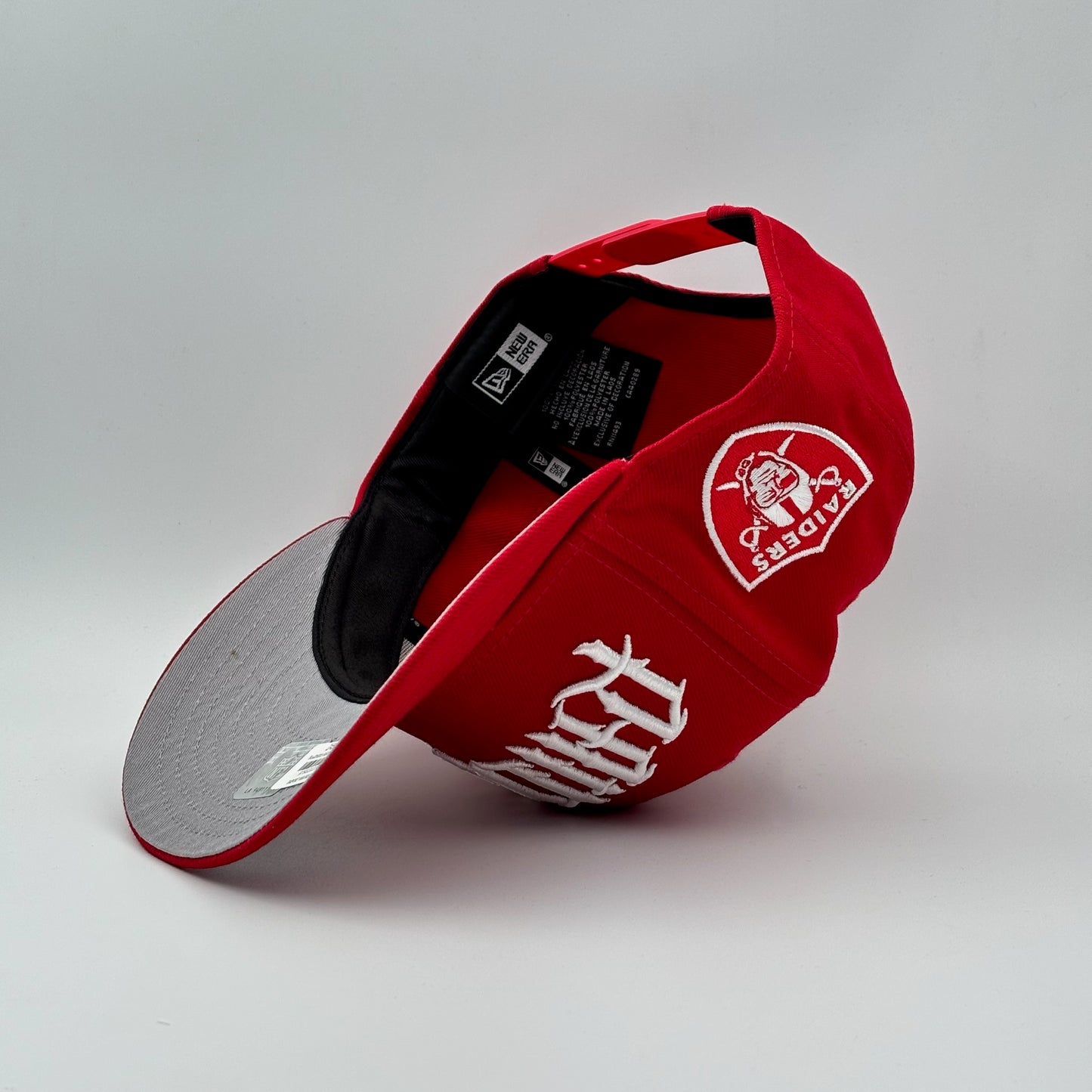 9FIFTY LOS RAIDERS RED WHITE LOGO