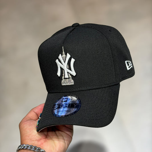 9FORTY A FRAME NY YANKEES BLACK EMPIRE STATE SUBWAY 2000