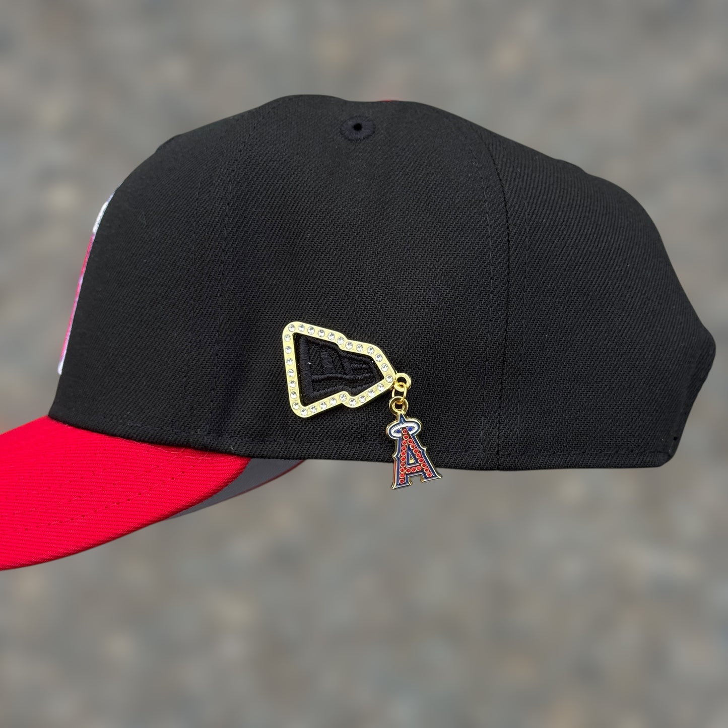 9FIFTY ANGELS BLACK RED VISOR EXCLUSIVE