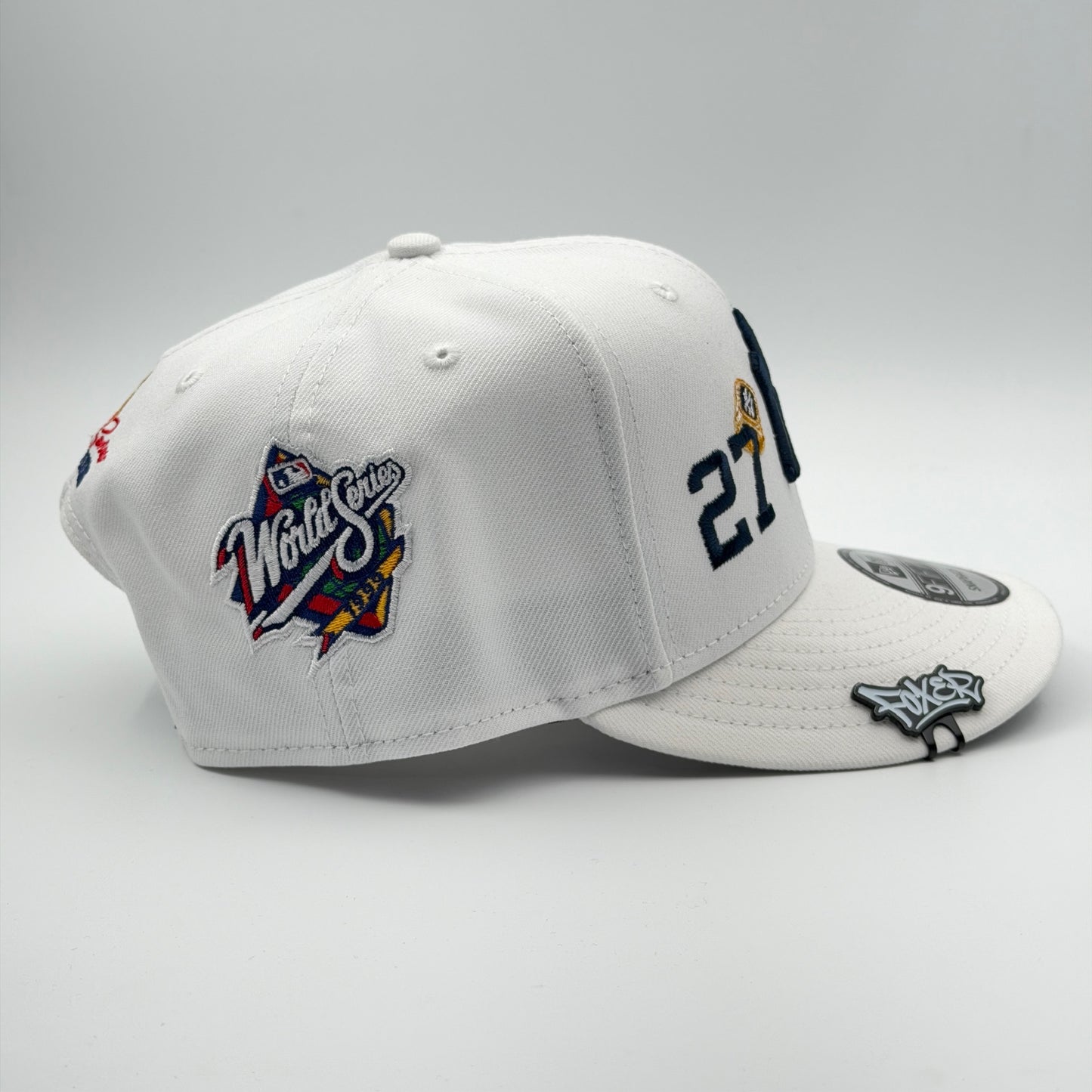 9FIFTY NY YANKEES WHITE BLUE LOGO MULTIPARCHES