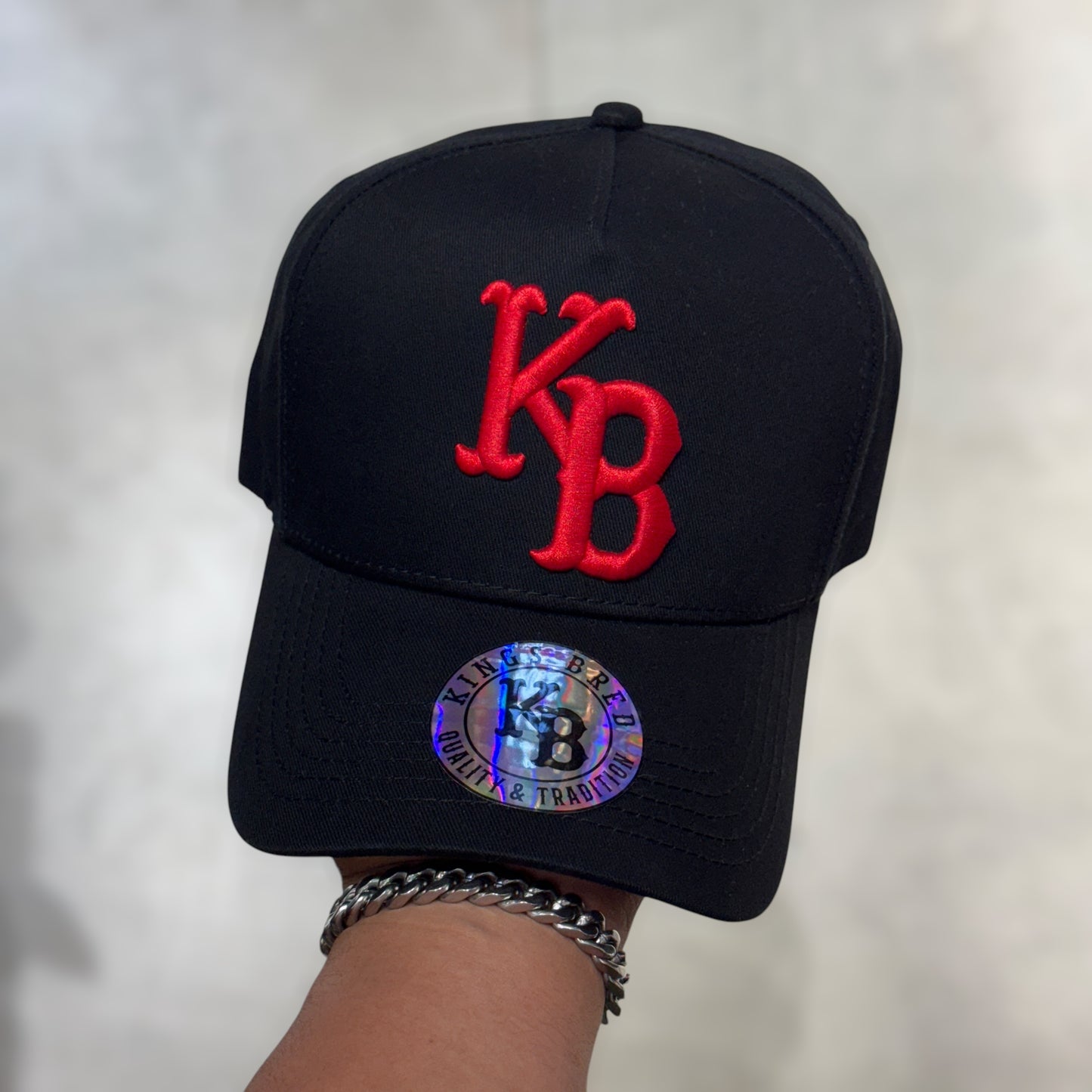 KB KINGS BRED BLACK RED LOGO