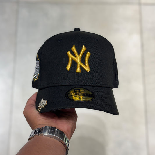 59FIFTY NY YANKEES BLACK GOLD LOGO WS 1999