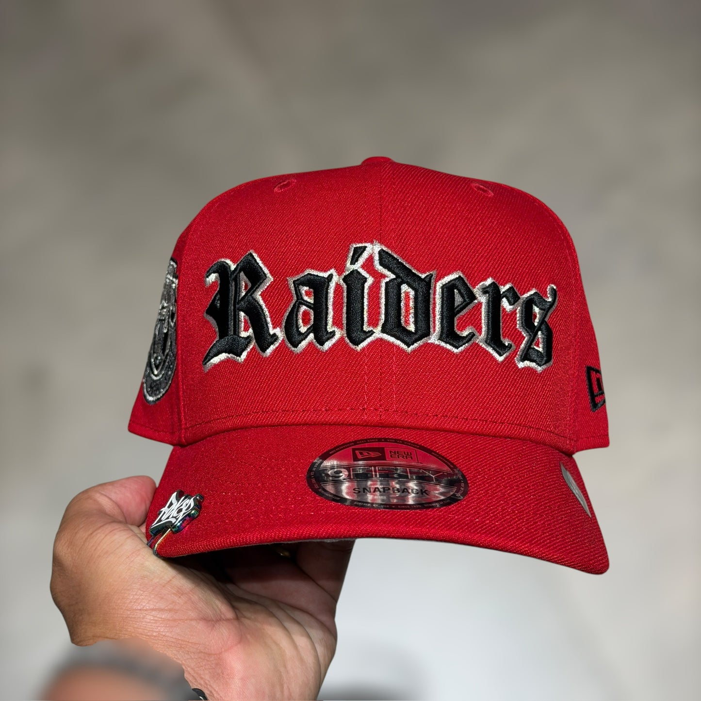 9FIFTY LOS RAIDERS RED PATCH