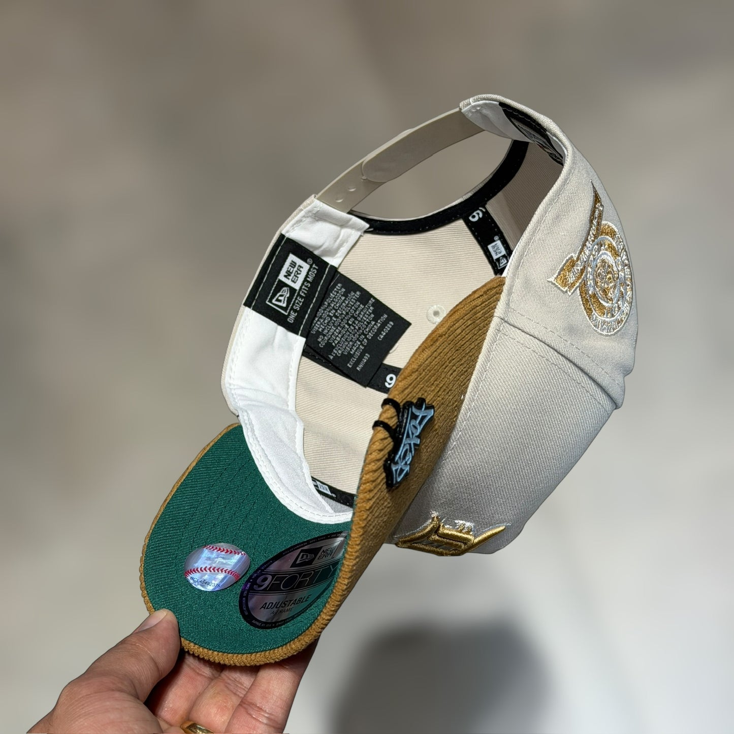 9FORTY A FRAME DETROIT TIGER BEIGE VISOR PANA WS