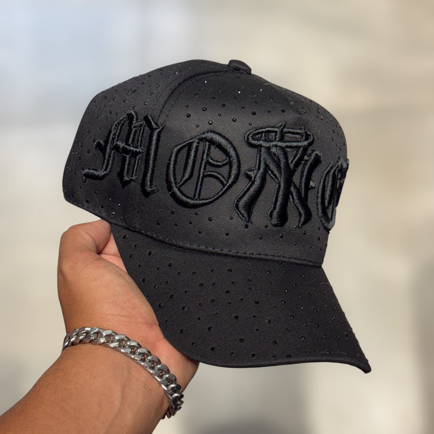 BELICA NY MONEY BLACK ON BLACK PERLAS