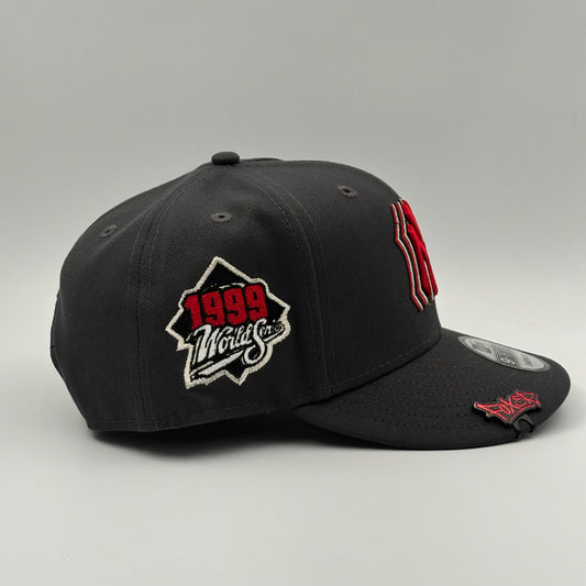 9FIFTY NY YANKEES GREY RED LOGO WS 1999