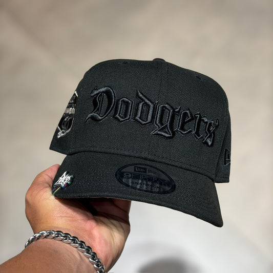 9FIFTY LA DODGERS BLACK ON BLACK