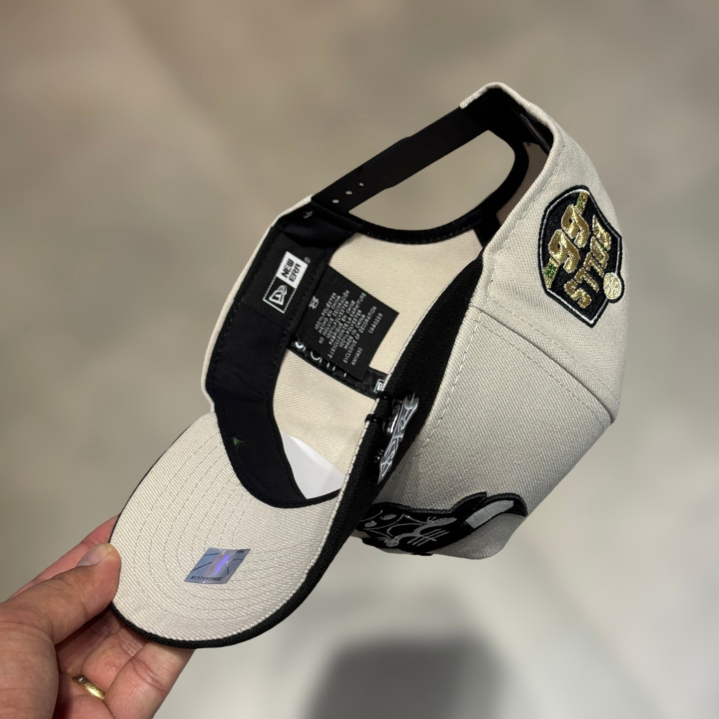 9FORTY CHICAGO BULLS CREAM BLACK 66