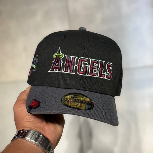 59FIFTY ANGELS BLACK VISERA GRIS 1989