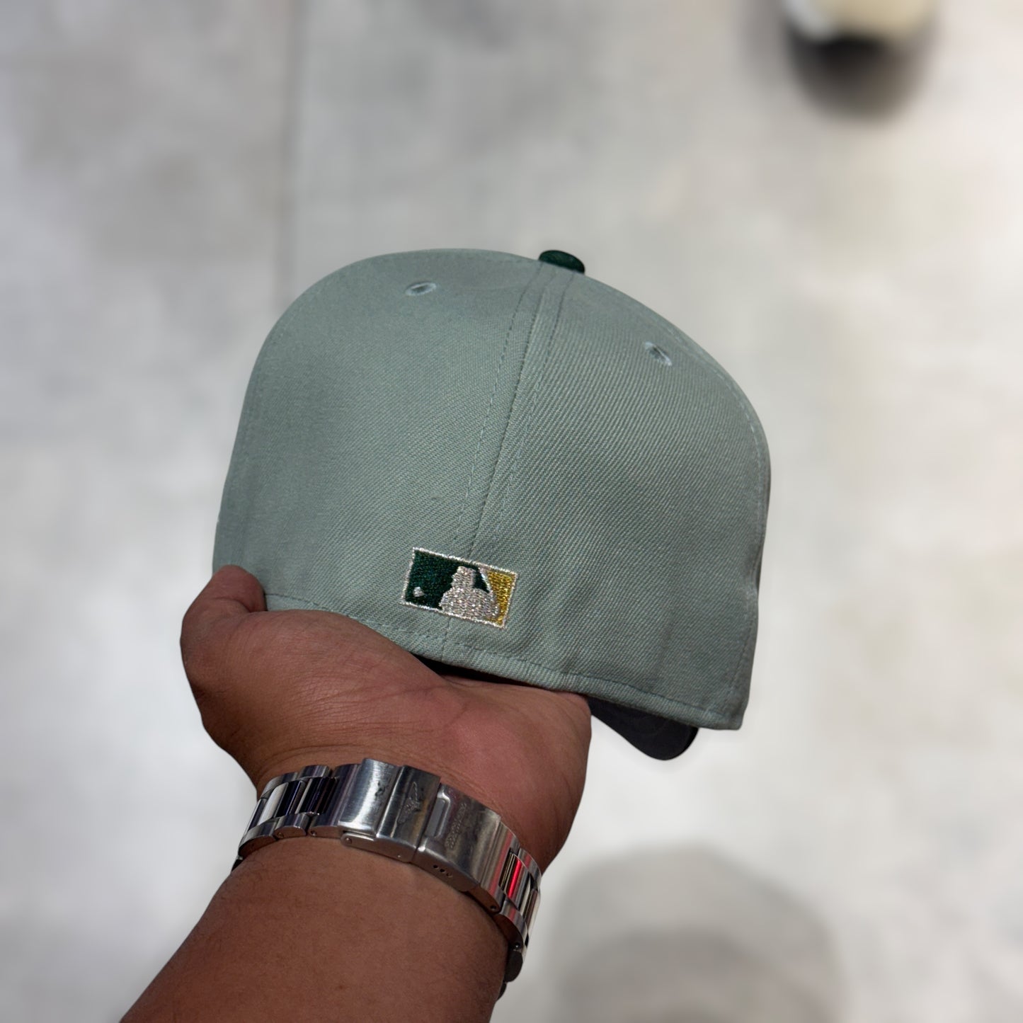 59FIFTY ANGELS GREEN VISERA DARK GREEN 50TH