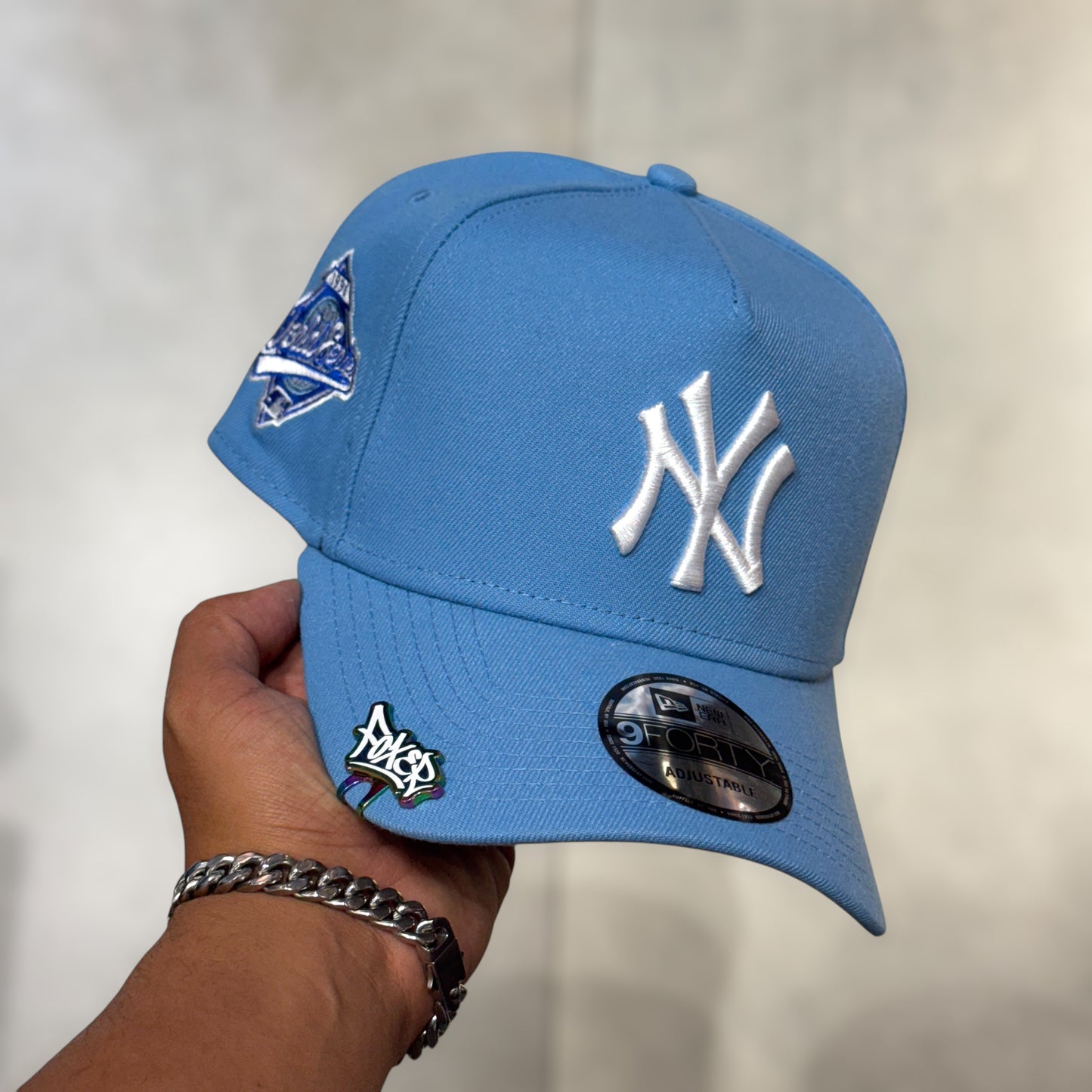 9FORTY A-FRAME NY YANKEES SKYBLUE STATUE EXCLUSIVE SUBWAY 2000