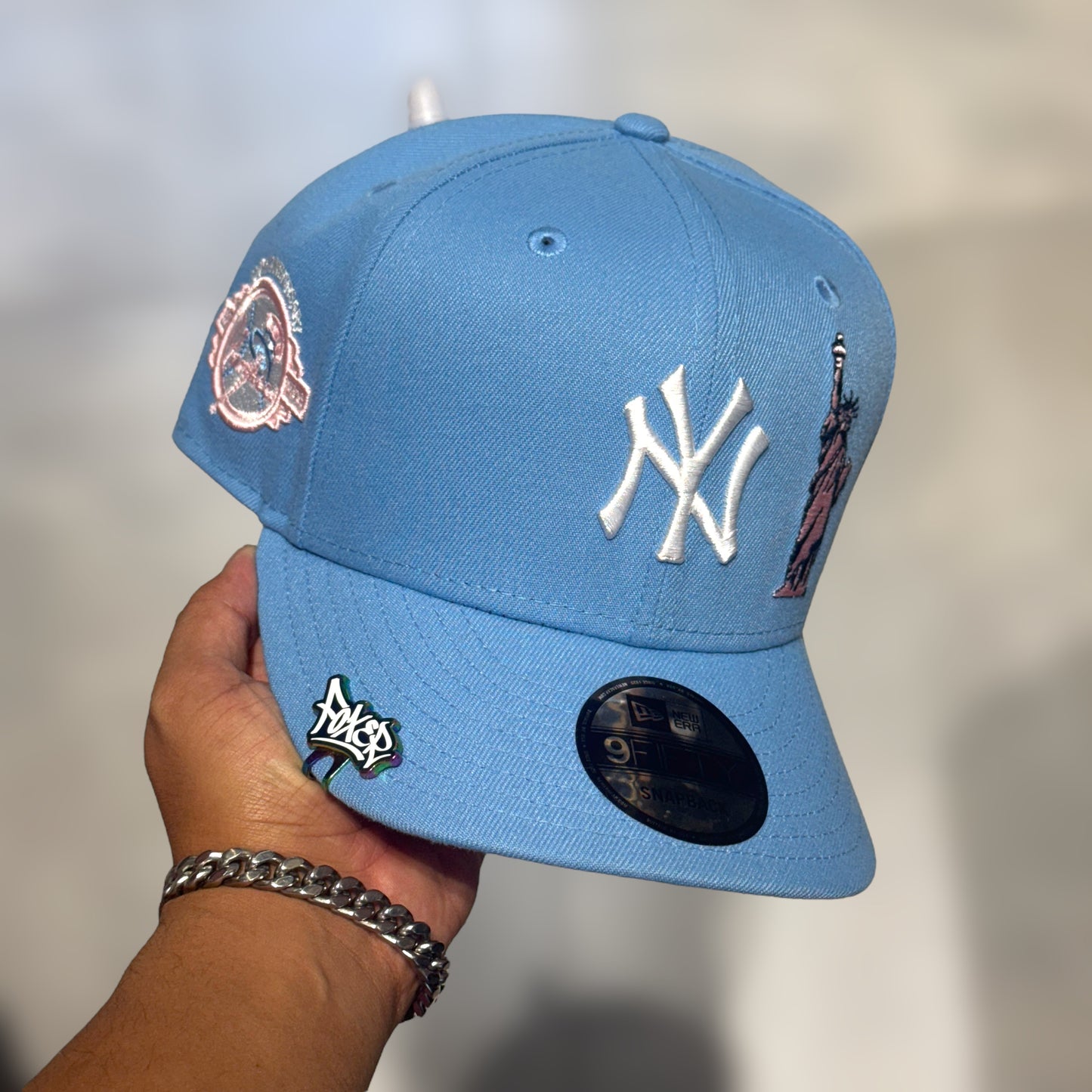 9FIFTY NY YANKEES STATUE SKYBLUE