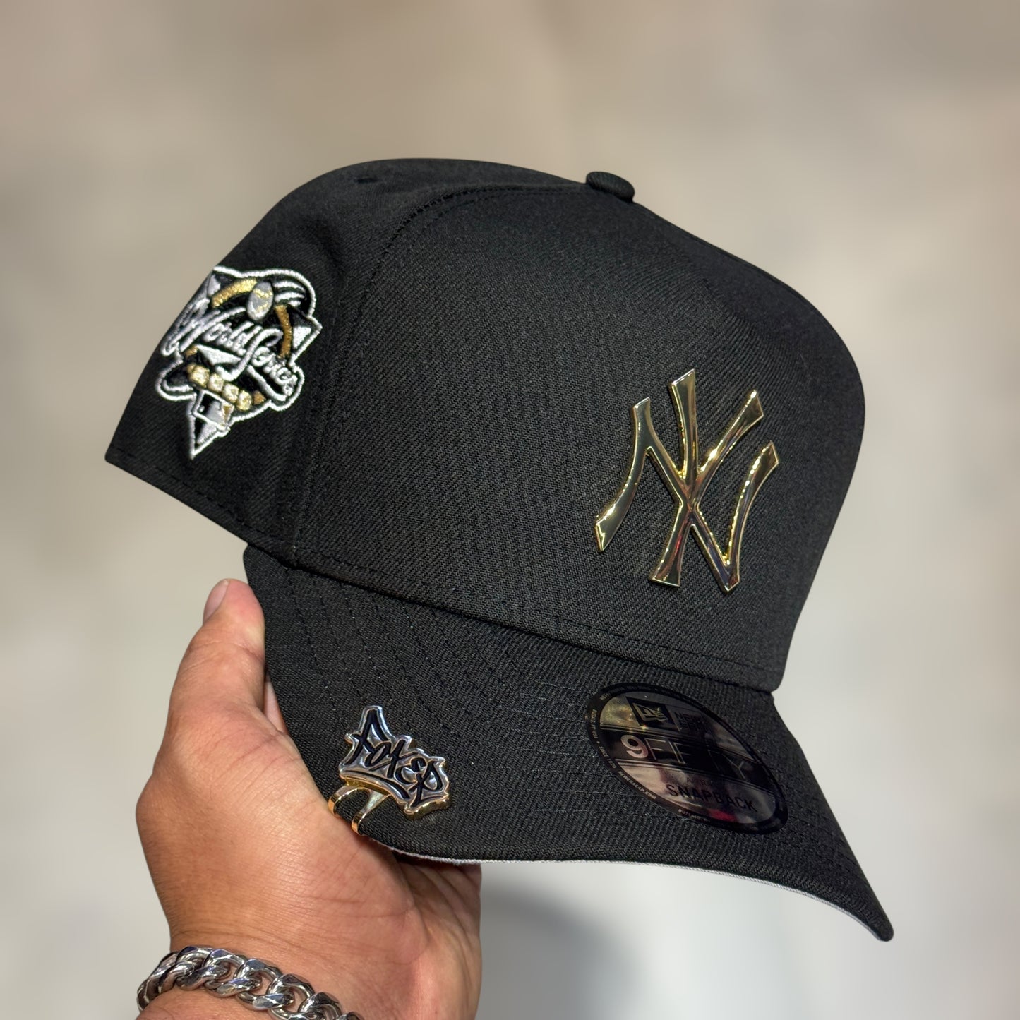 9FIFTY NY YANKEES BLACK GOLD LOGO WS