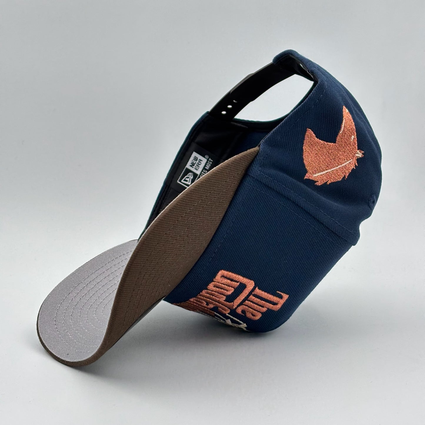 9FORTY THE GODFATHER PADRINO NAVY BROWN VISOR