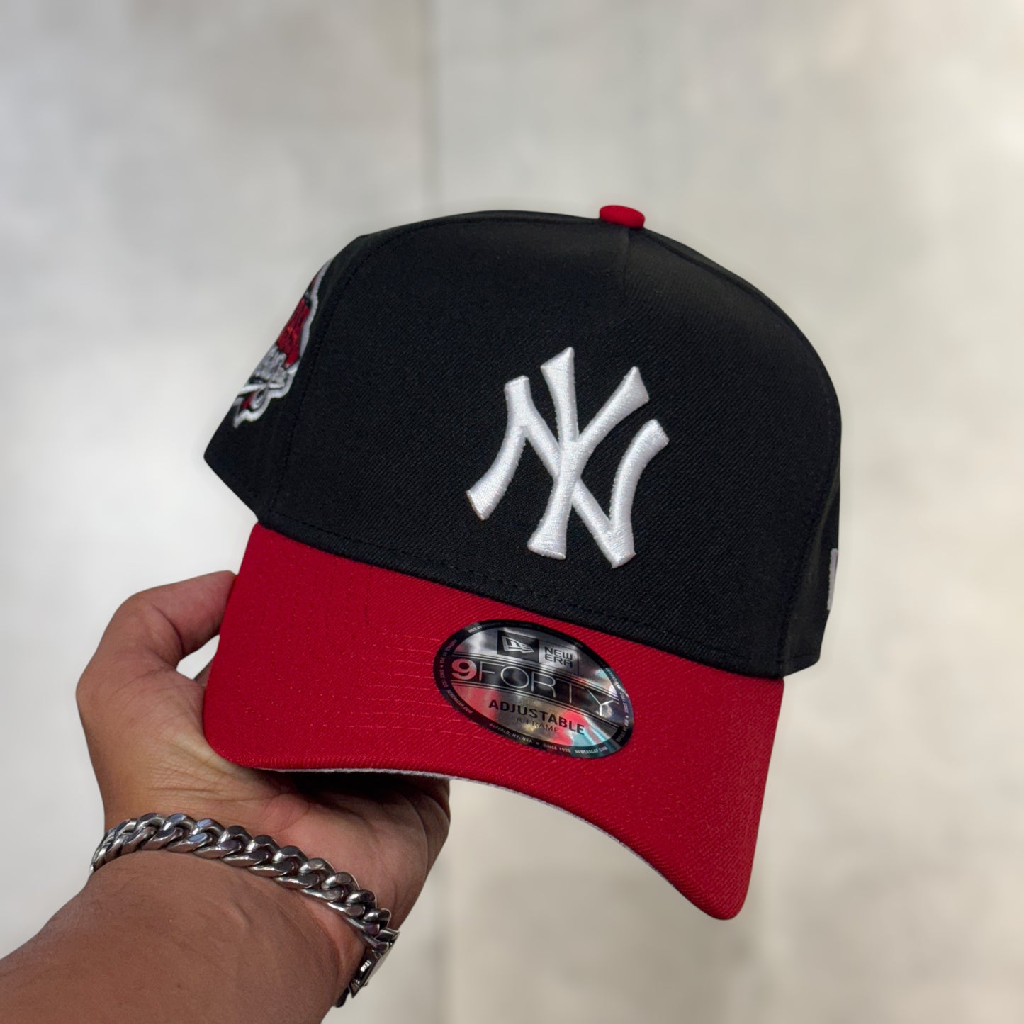 9FORTY A-FRAME NY YANKEES BLACK VISERA RED WS 1999