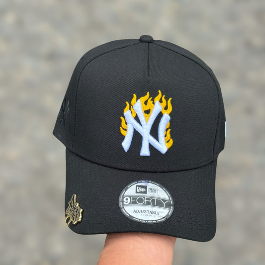 9FORTY NY YANKEES FLAMES