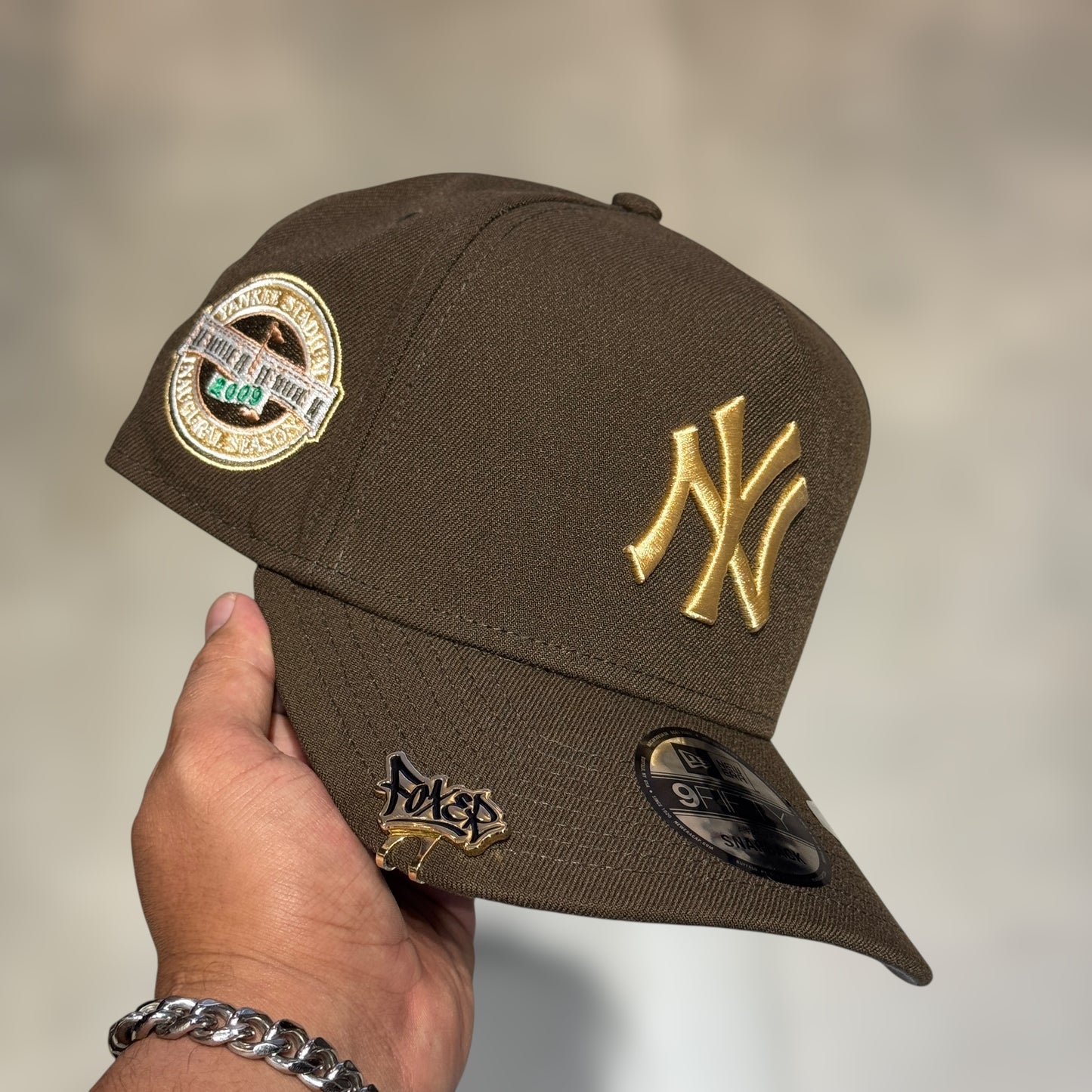 9FIFTY AF YANKEES BROWN PATCH