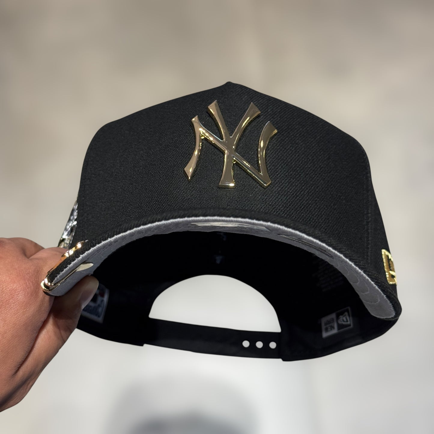 9FIFTY NY YANKEES BLACK GOLD LOGO WS