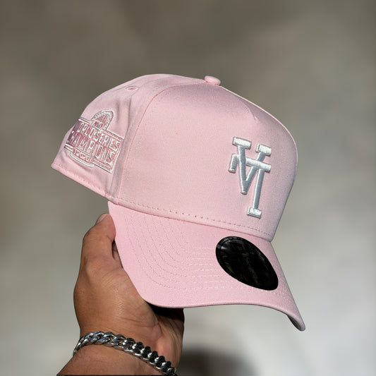 9FORTY A FRAME LA DODGERS PINK UPSIDE LOGO