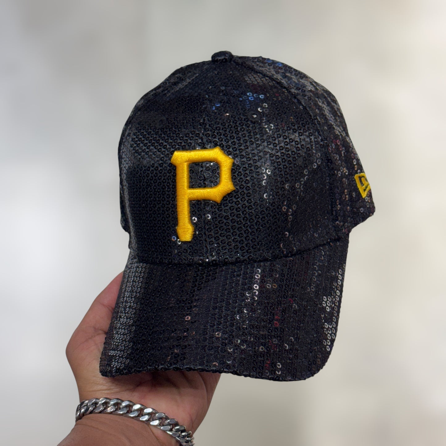 9FORTY PITTSBURGH PIRATES SEQUIN BLACK