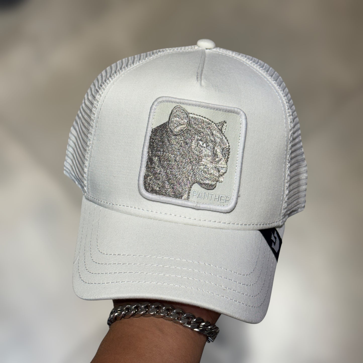 GOORIN BROS PANTHER WHITE