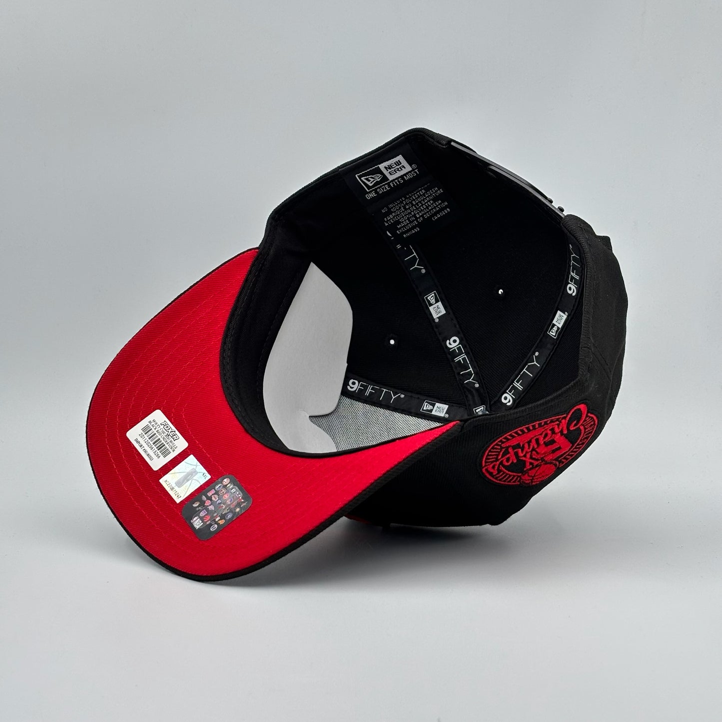 9FIFTY CHICAGO BULLS BLACK RED LOGO