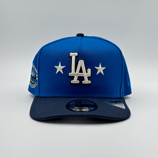 9FIFTY LA DODGERS ROYAL BLUE BLACK VISOR