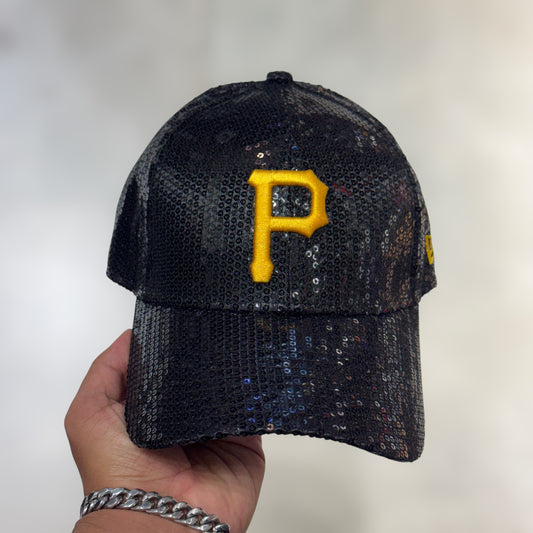 9FORTY PITTSBURGH PIRATES SEQUIN BLACK