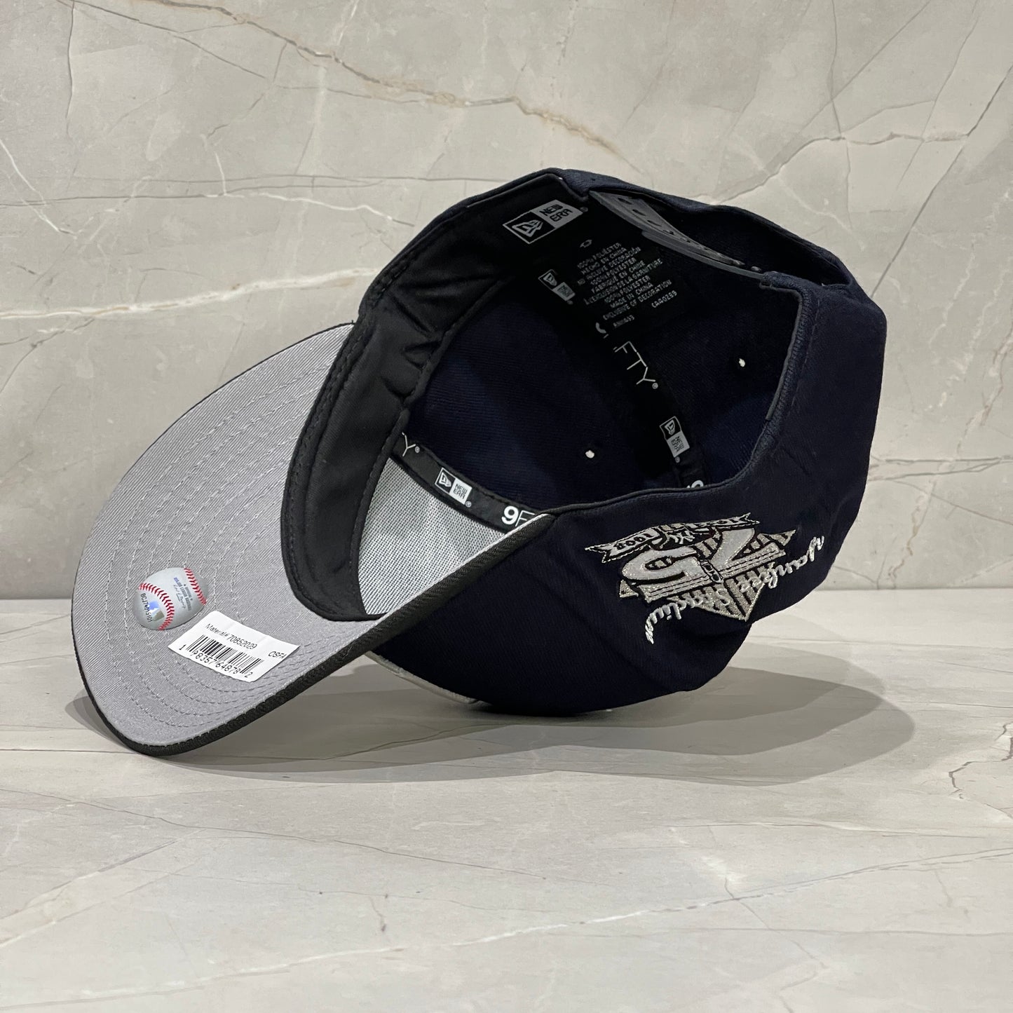 9FIFTY NY YANKEES NAVY/BLACK 75TH