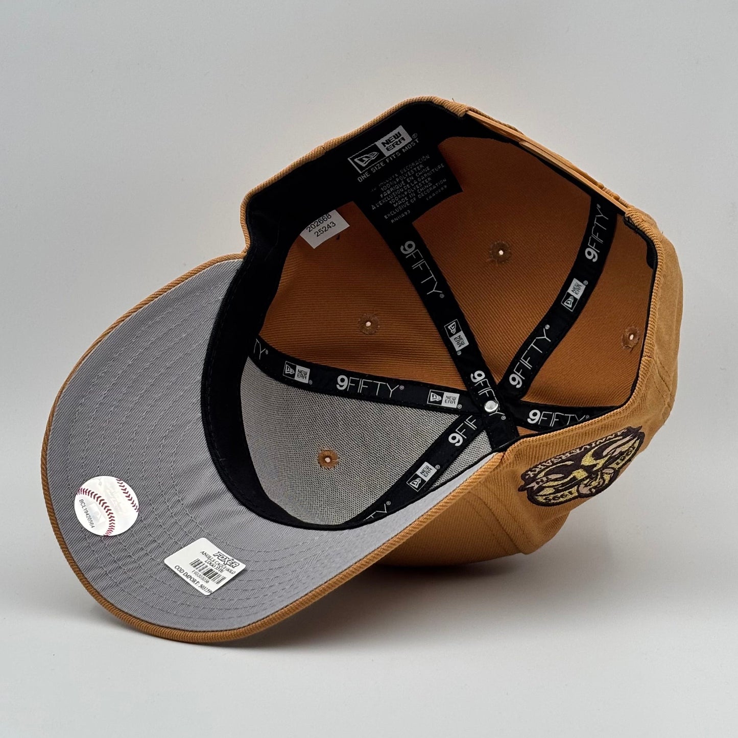 9FIFTY ANGELS CAQUI GOLD LOGO 35TH