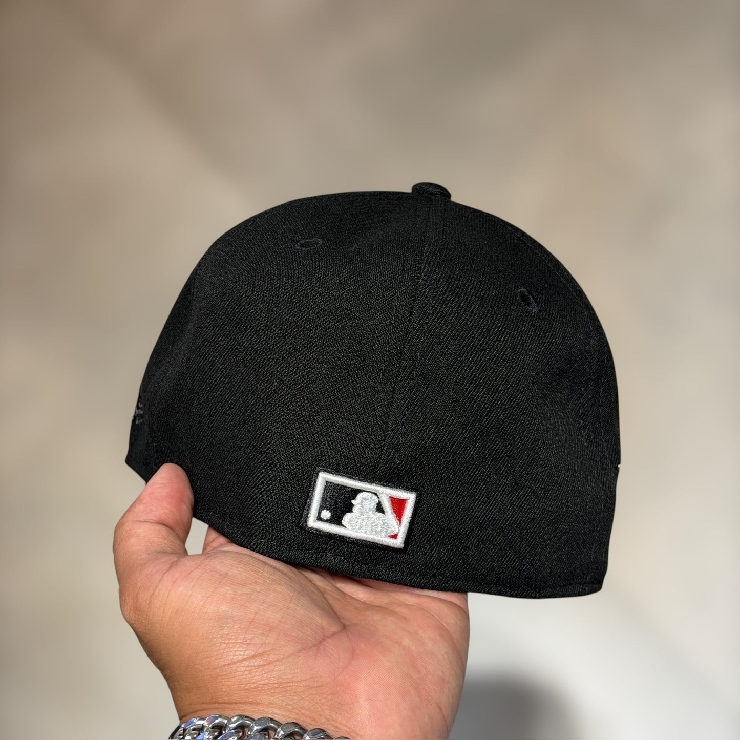 59FIFTY WHITE SOX BLACK WHITE WS 2005