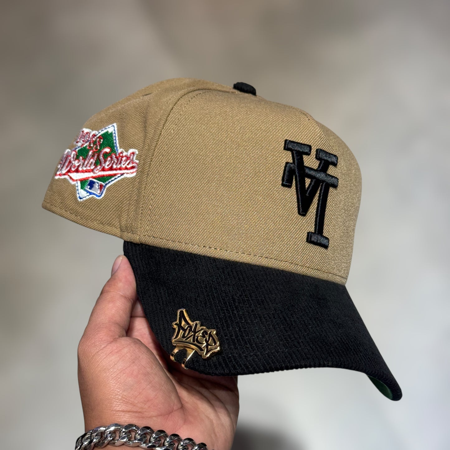 9FIFTY LA DODGERS BROWN BLACK VISOR WS