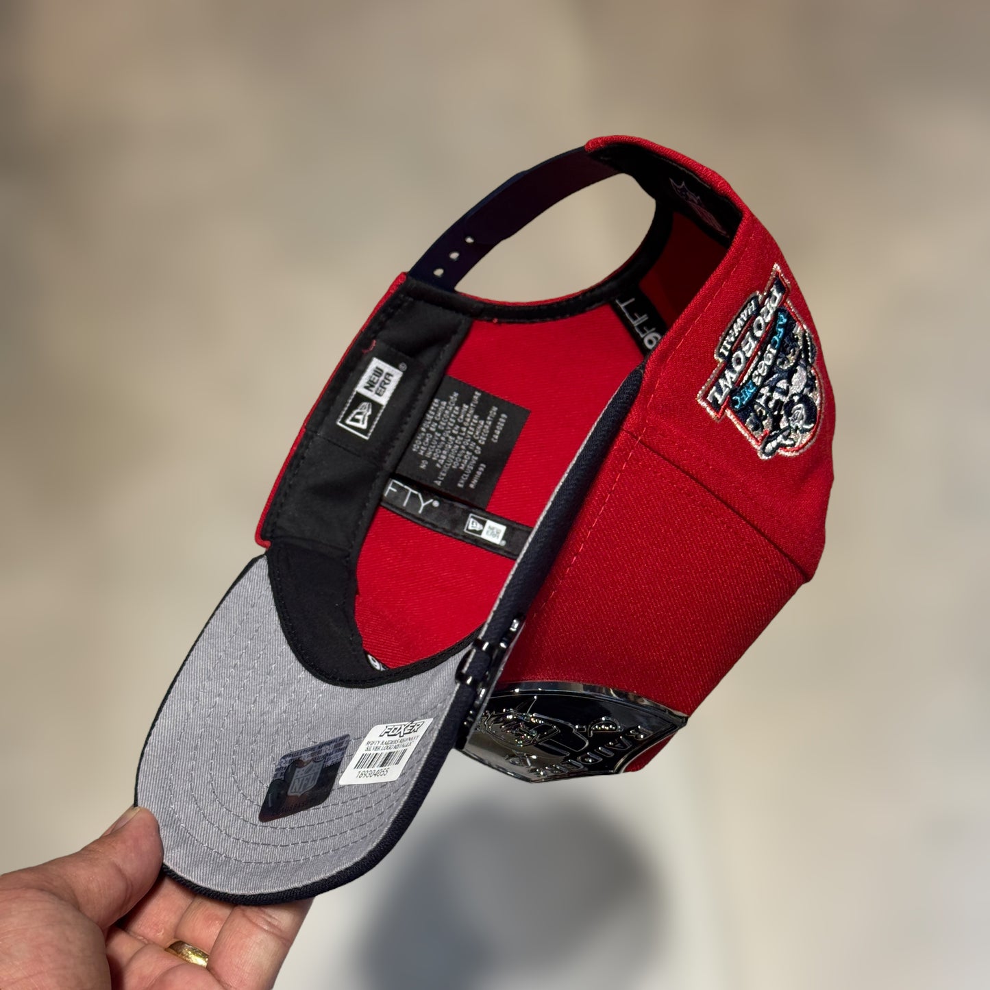 9FIFTY METALLIC LOGO RAIDERS