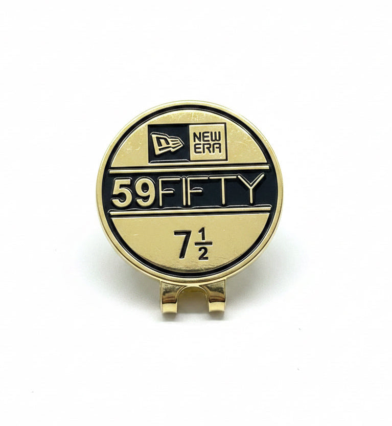 CLIP METALICO 59FIFTY GOLD