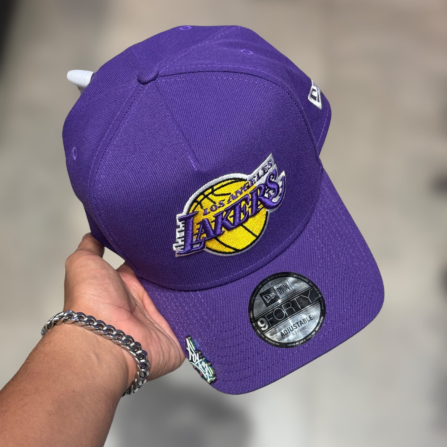 9FORTY AFRAME LAKERS CLASIC PURPLE