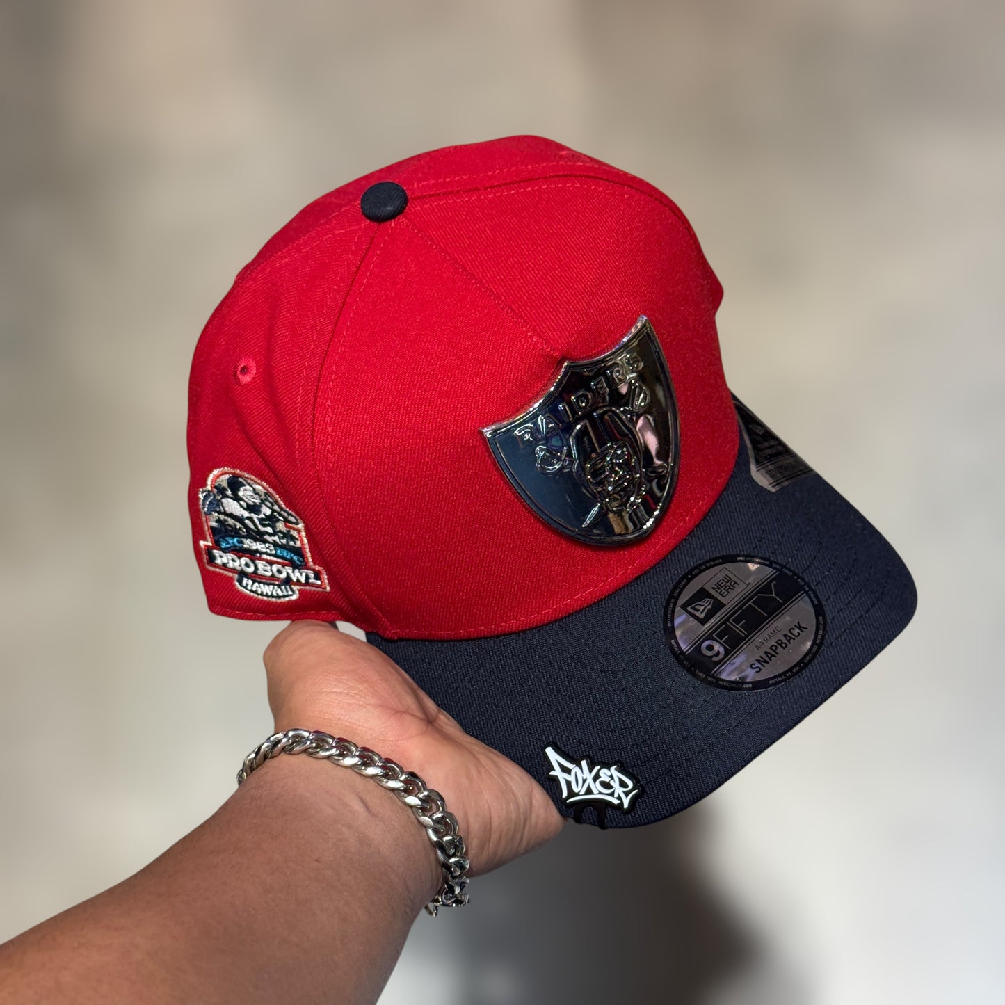 9FIFTY METALLIC LOGO RAIDERS