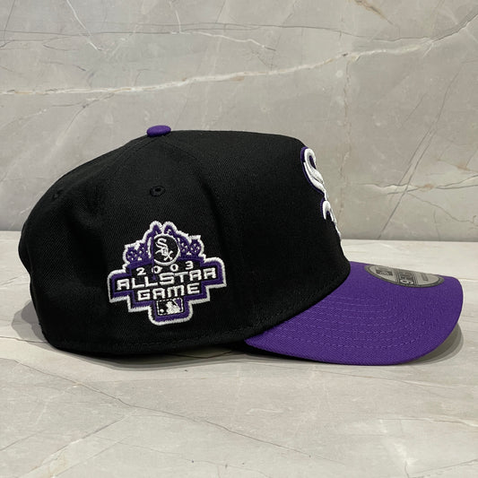 9FORTY A-FRAME WHITE SOX BLACK PURPLE
