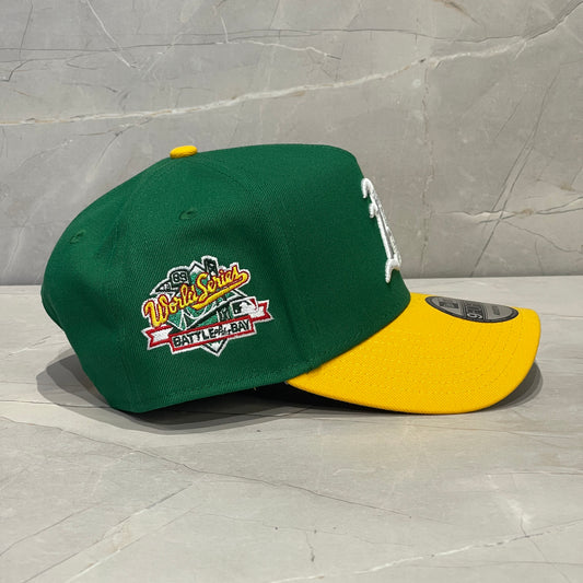 9FORTY OAKLAND ATHLETICS GREEN YELLOW WS