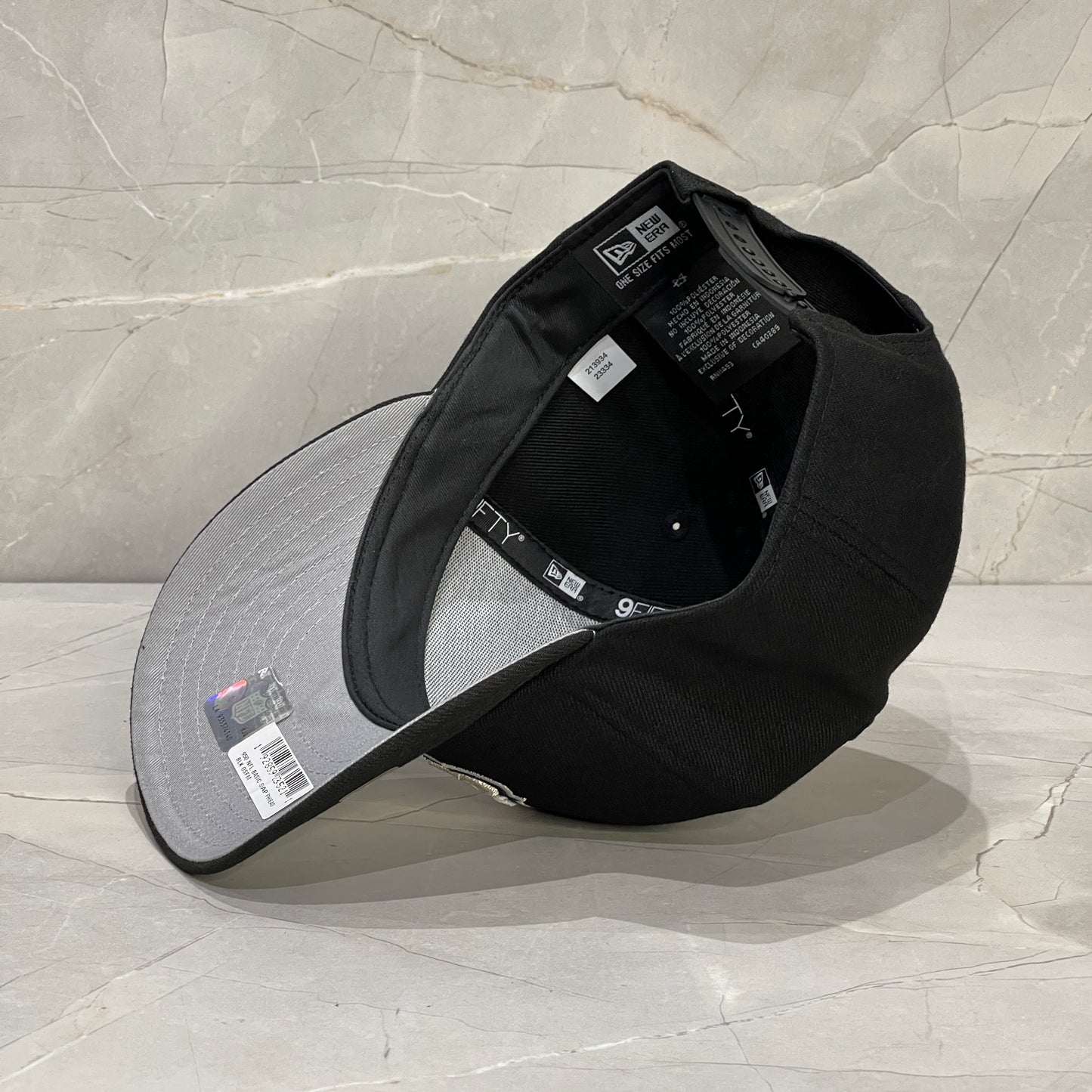 9FIFTY PHILADELPHIA EAGLES BLACK WHITE LOGO