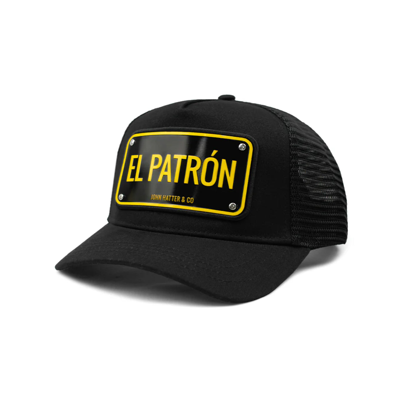 JOHN HATTER EL PATRON BLACK LOGO ALUMINIUM