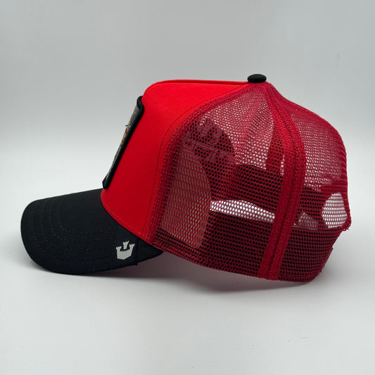 GOORIN BROS BEAST RED BLACK