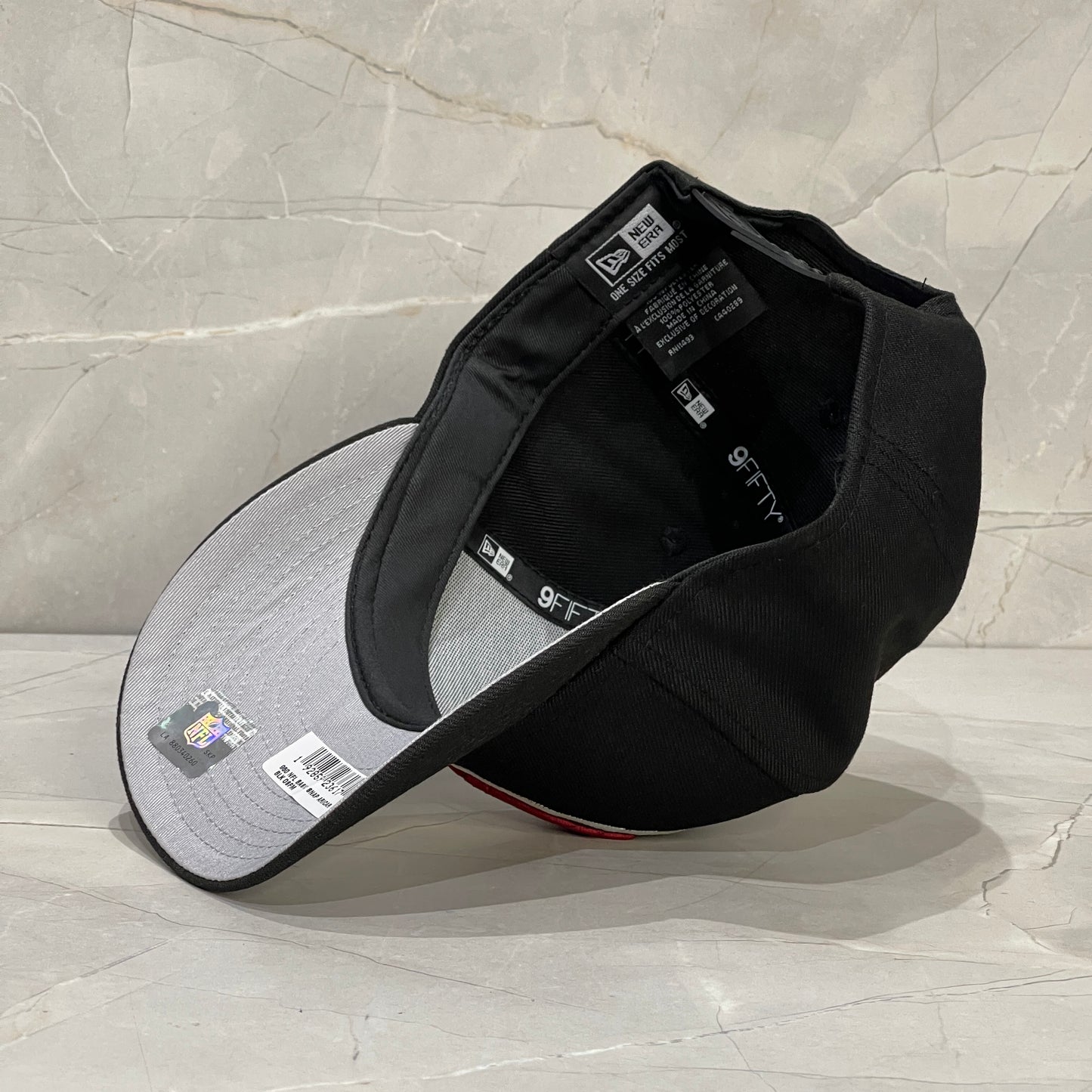 9FIFTY ARIZONA CARDINALS BLACK RED LOGO