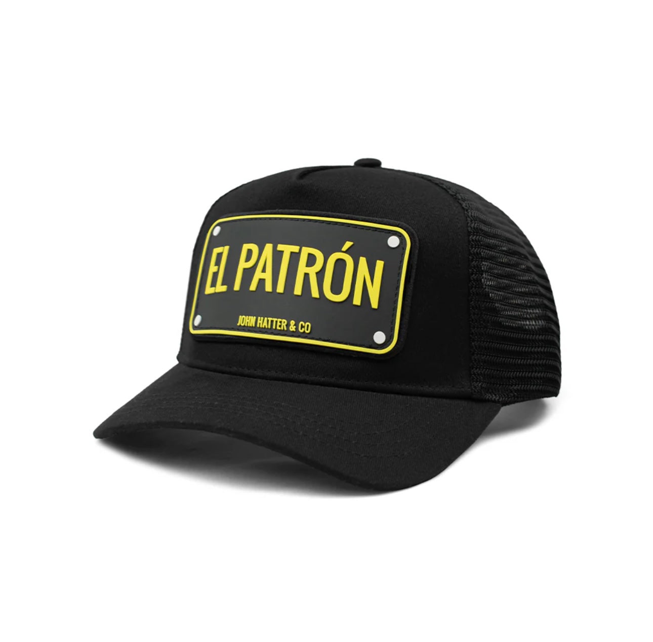 JOHN HATTER EL PATRON BLACK LOGO RUBBER
